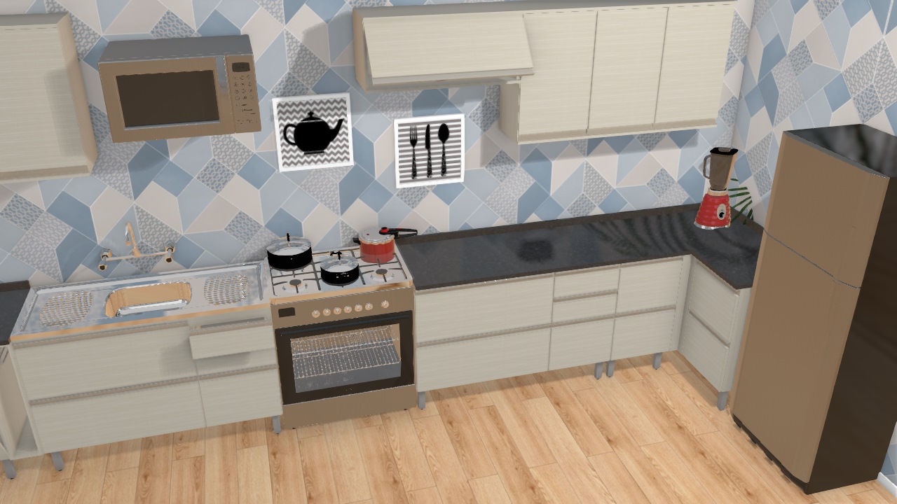 Cozinha e lavanderia