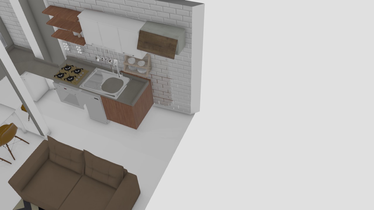 Novo layout sala, jantar, cozinha