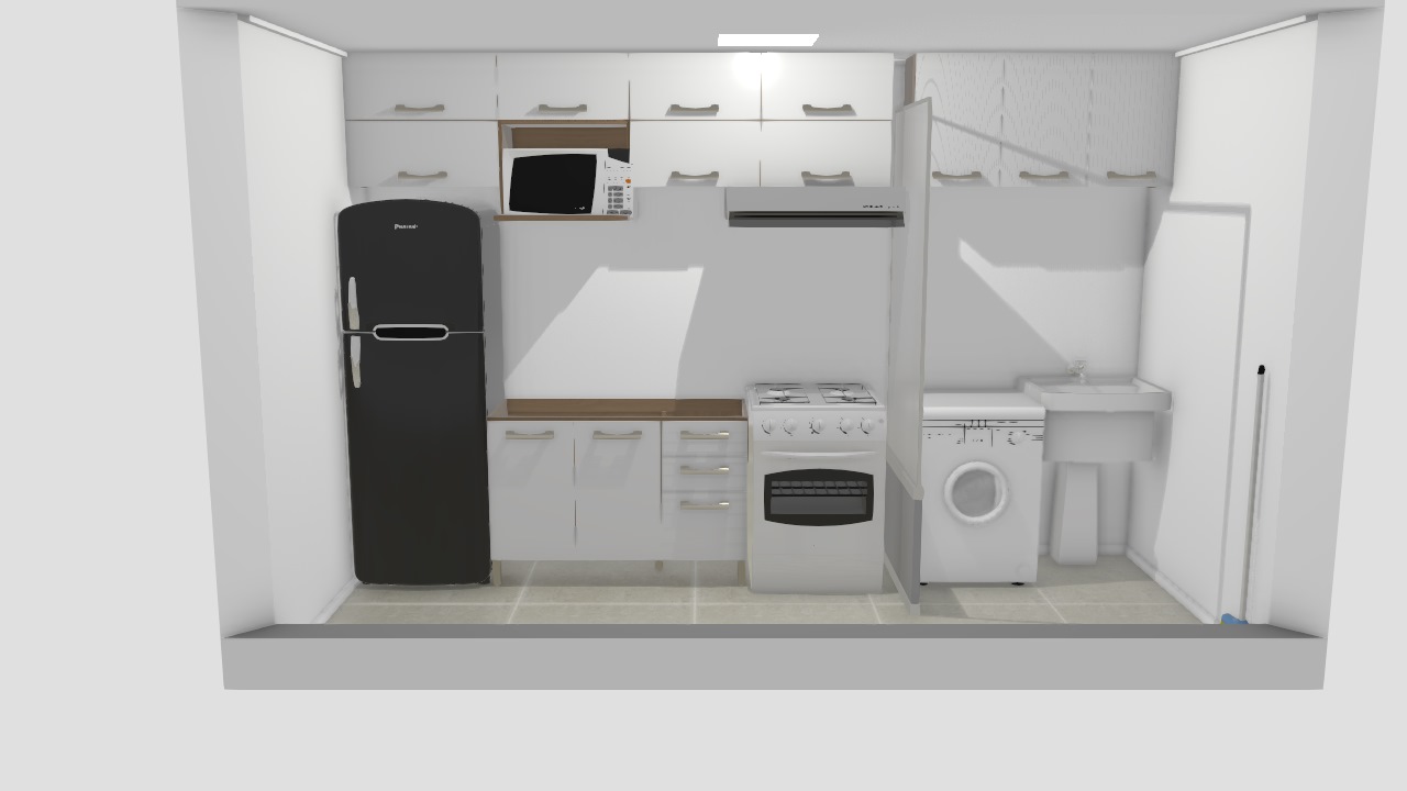 Projeto Cozinha Apto MRV - 47,5 m²