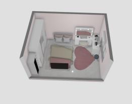 Projeto - Quarto feminino rosa 