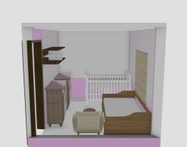 simulação quarto de bebe lavinia