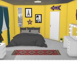 Meu projeto no Mooble quarto clean  teen 