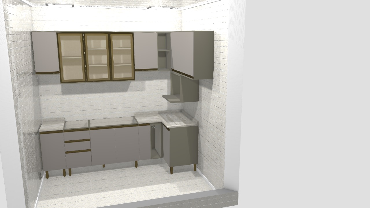 Projeto Cozinha casa Prisco - MODELO 3