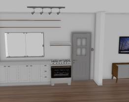 Cozinha e sala de jantar