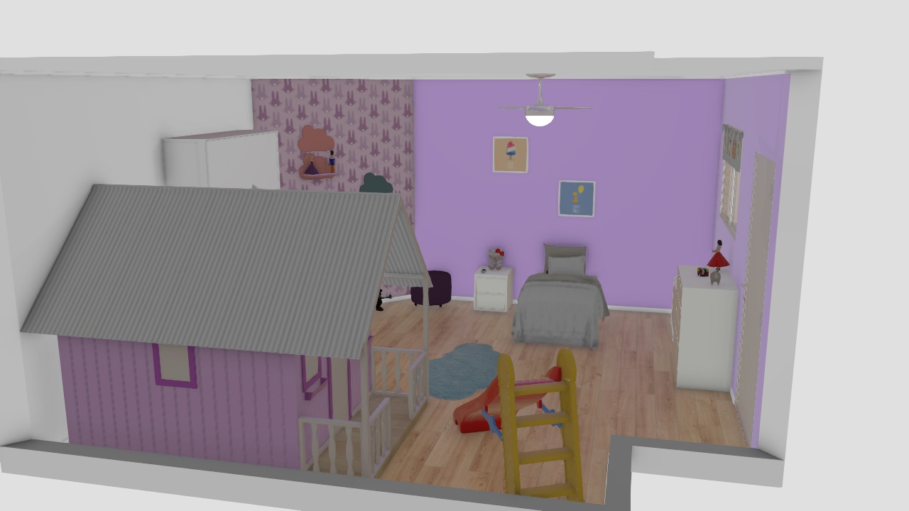 quarto menina 4 anos 