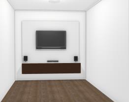 sala painel tv