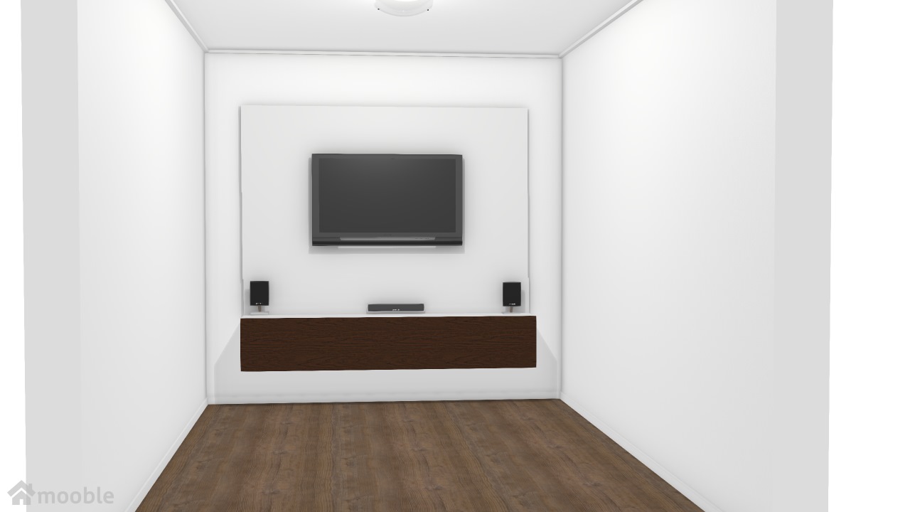 sala painel tv