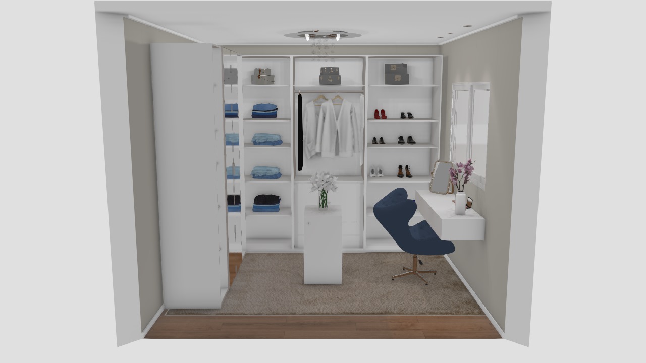 2 Closet planejados moderno - designer Graziela Lara