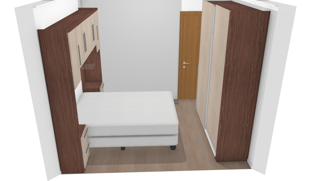 Quarto Heen Criative com Guarda roupa exclusive 4p