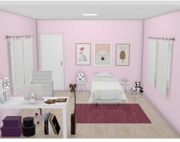 quarto rosa