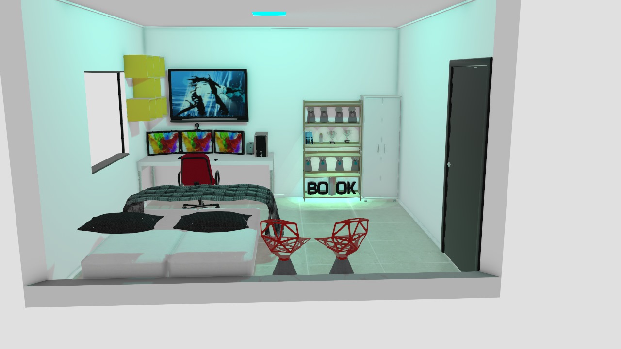 projeto quarto adolecente gamer