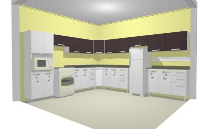 COZINHA PROJETADA SHOW ROOM COLINAS ESSENCIAL