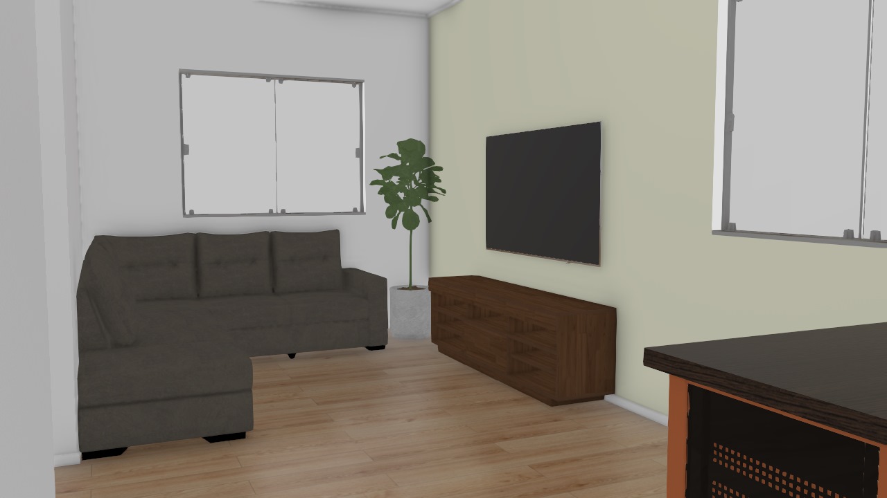 render sala roça