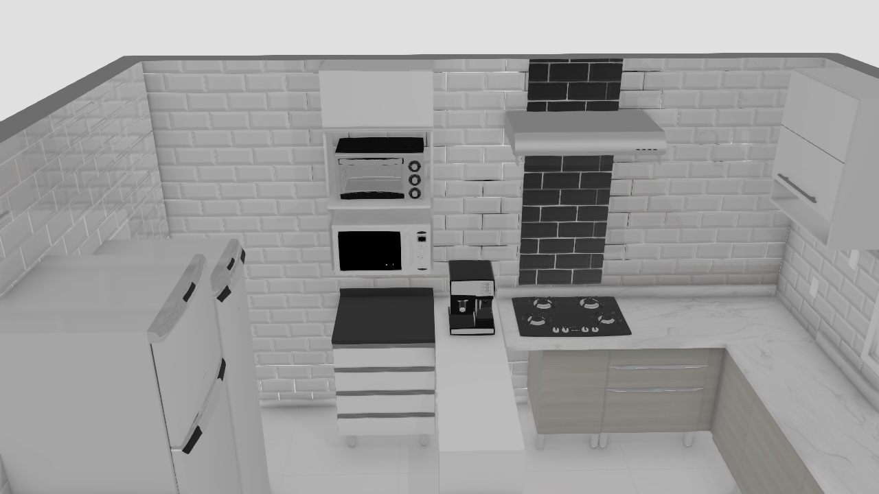 Meu projeto da cozinha alvenaria