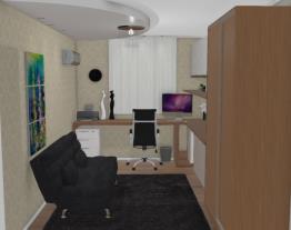 Home office escritório - designer Graziela Lara