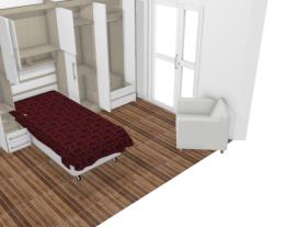 Projeto dormitório Beth - móveis Luciane