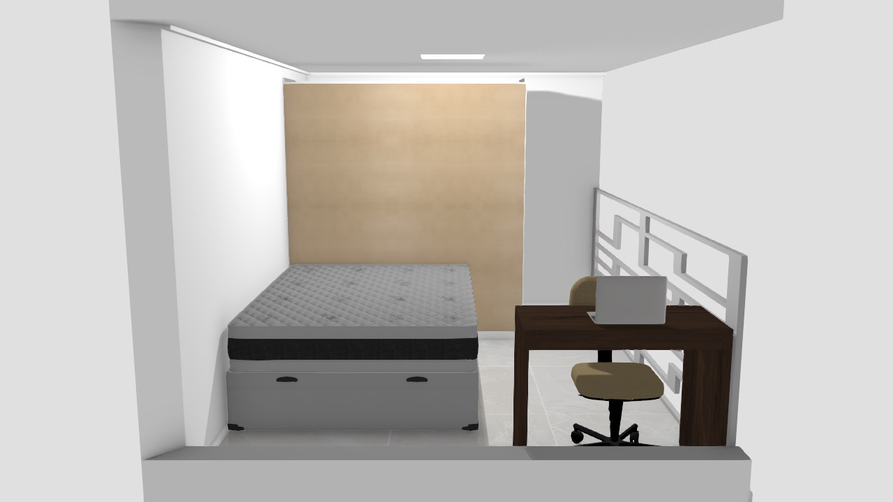 quarto loft 3,5 x 2,5