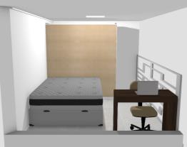 quarto loft 3,5 x 2,5