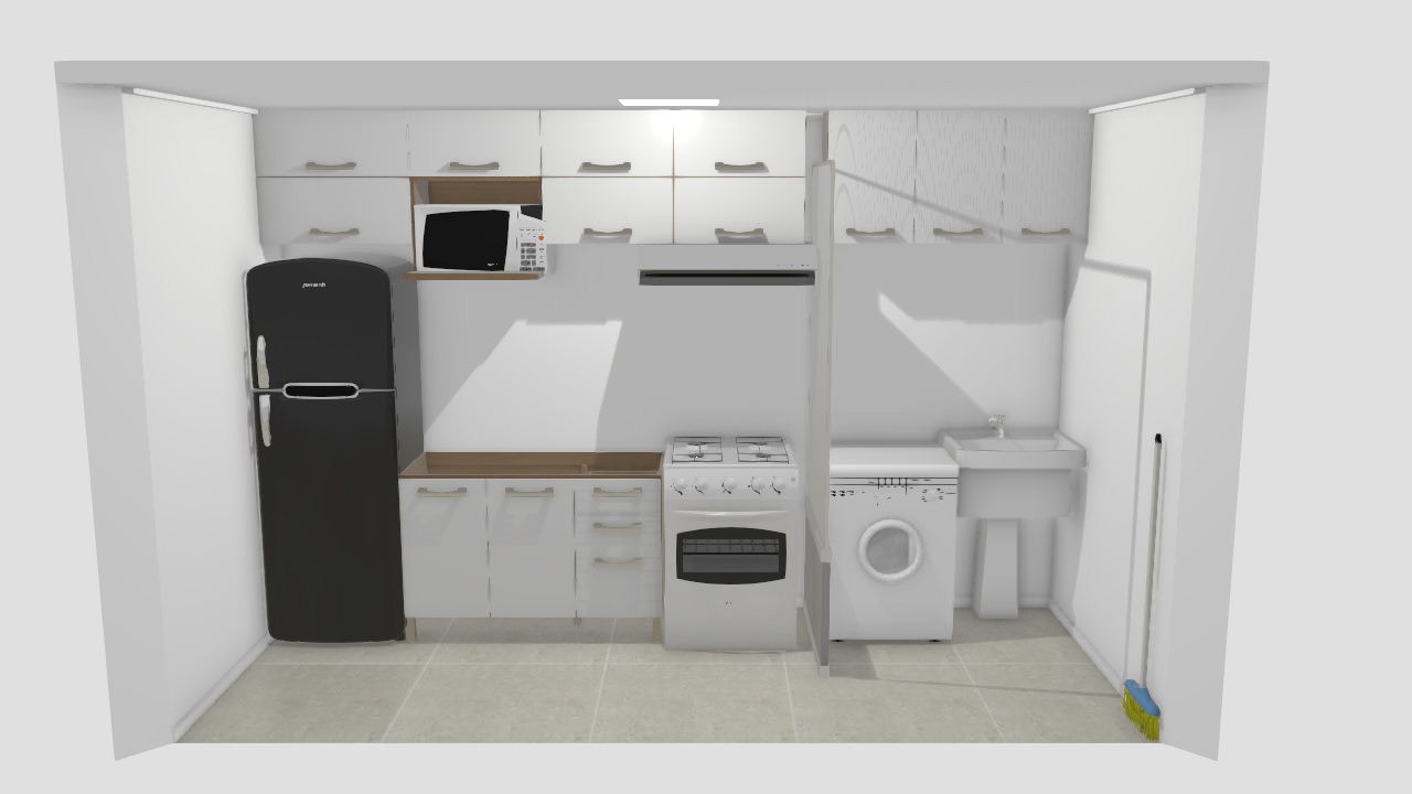 Projeto Cozinha Apto MRV - 47,5 m²