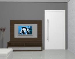 Rack para TV com painel 180 cm - Ref. 1700/B - Quiditá
