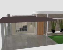 casa com varanda 10X15 m