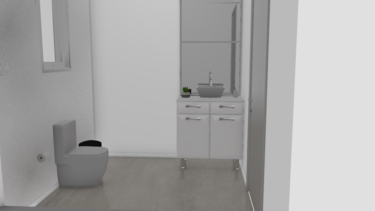 lavabo entre sala e cozinha