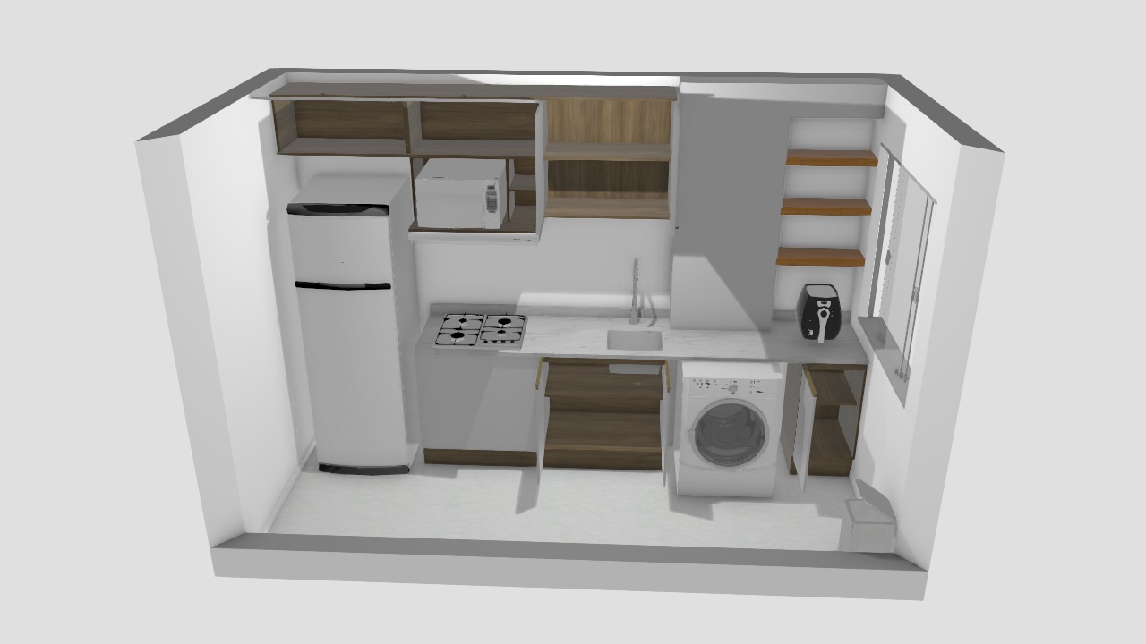 Apto 1203 - Cozinha - Novo modelo