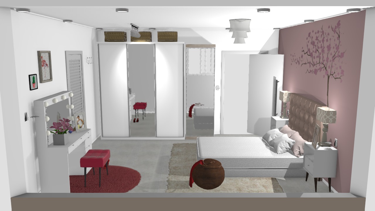 Meu quarto projetado no Mooble