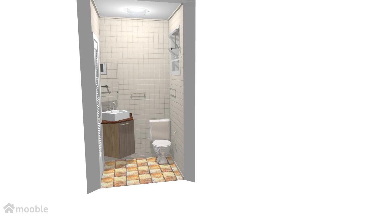 Banheiro 1,69 m2