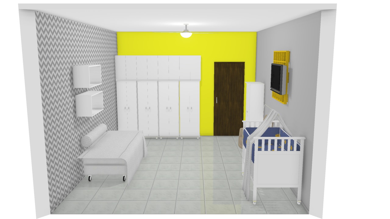 Quarto mãe e bebê