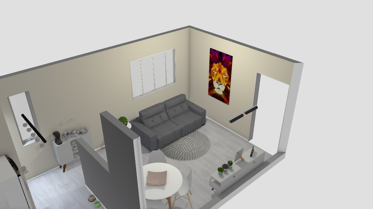 Cozinha + Sala de estar 