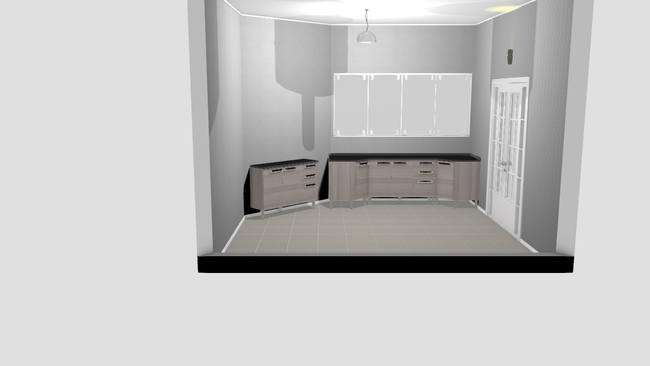 Cozinha Projeto Casa Revit