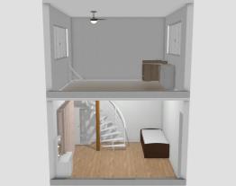 Projeto quarto/escritório - Dois andares