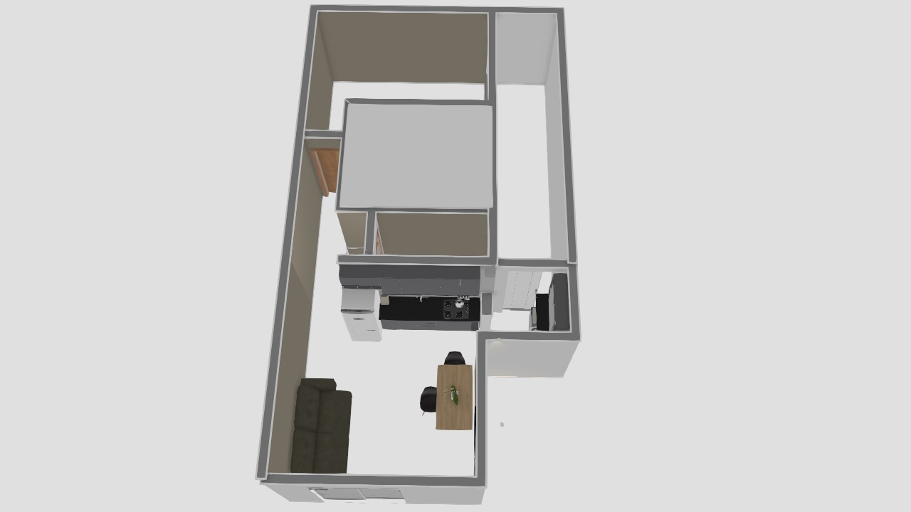 cozinha americana 4X3,5