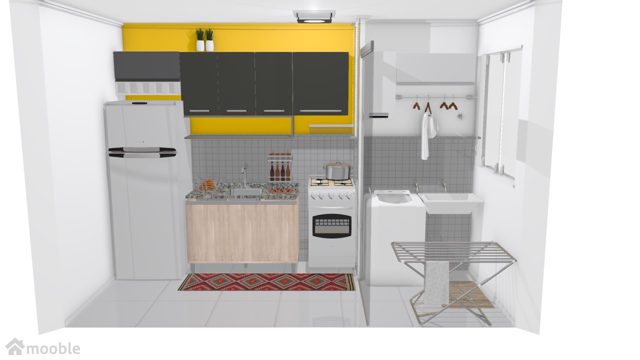 Cozinha amarela_Mona e Gui