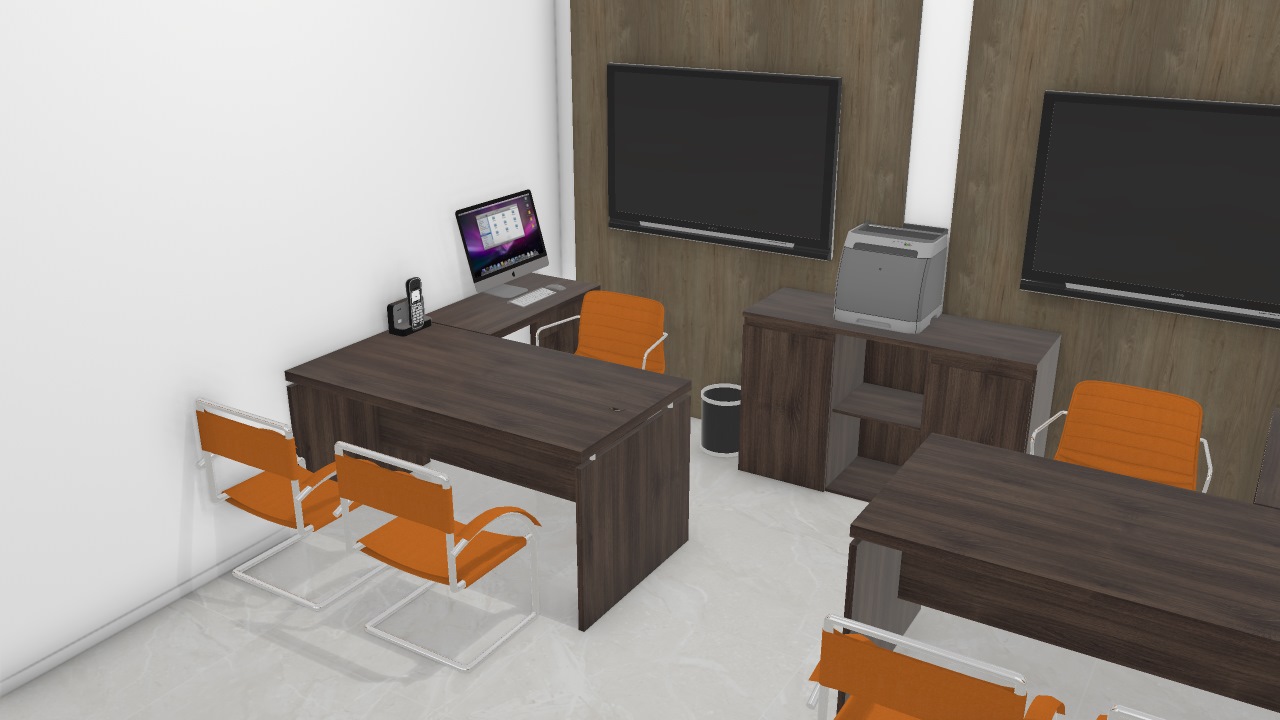 moderna móveis para escritório