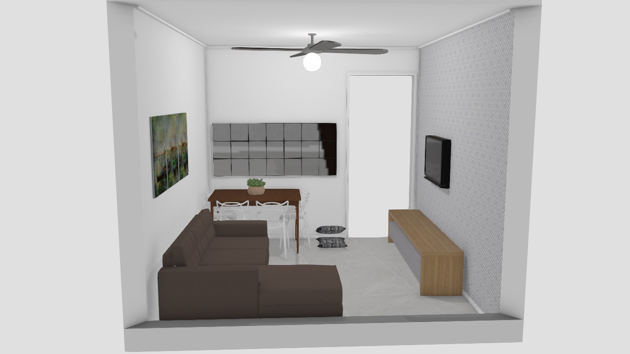 Projeto minha sala de estar layout 2