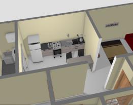 casa completa cozinha com modelo 5de mesa