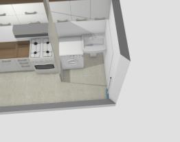 Projeto Cozinha Apto MRV - 47,5 m²