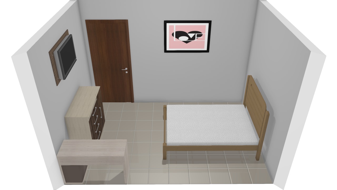 Suite com mobília