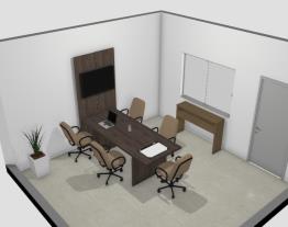 sala reunião moderna móveis