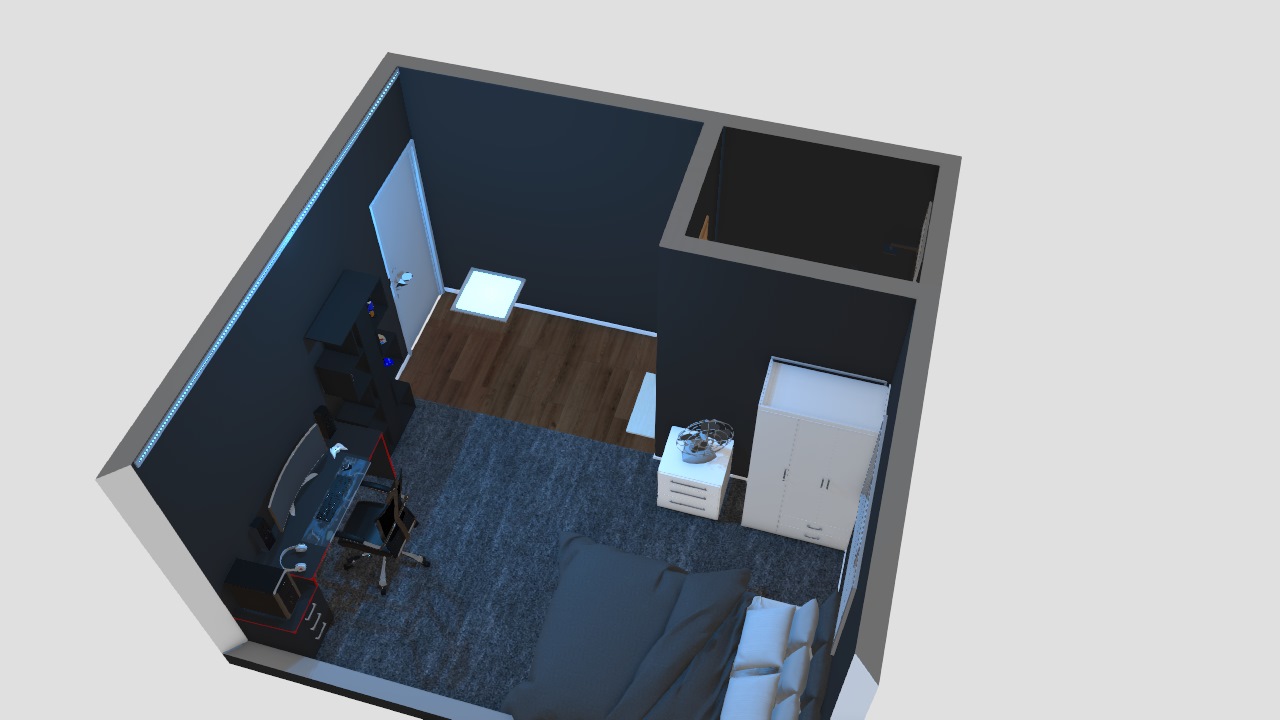 Projeto (quarto) 4x4 modelo 2