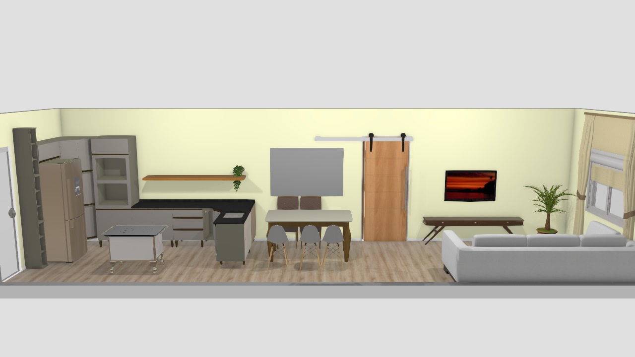 Cozinha e Sala Outro Modelo Teste