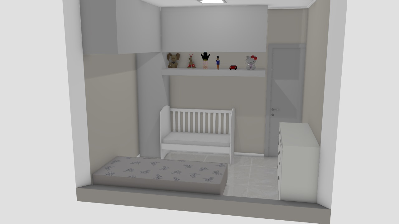 Quarto Bebê berço e comoda