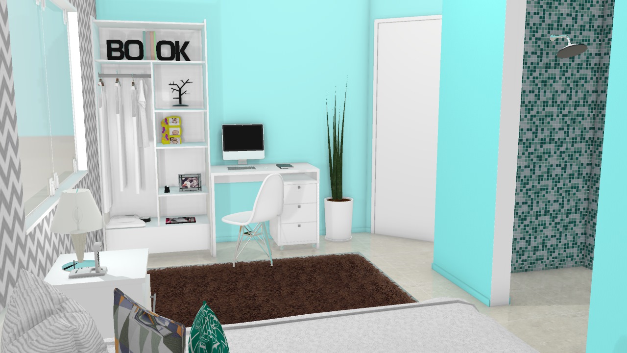 quarto femenino moderno 