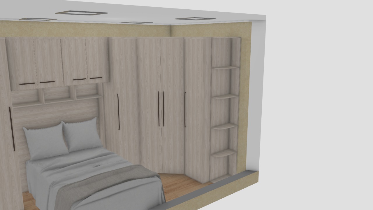 CASTANHO DORMITORIO CLOSET