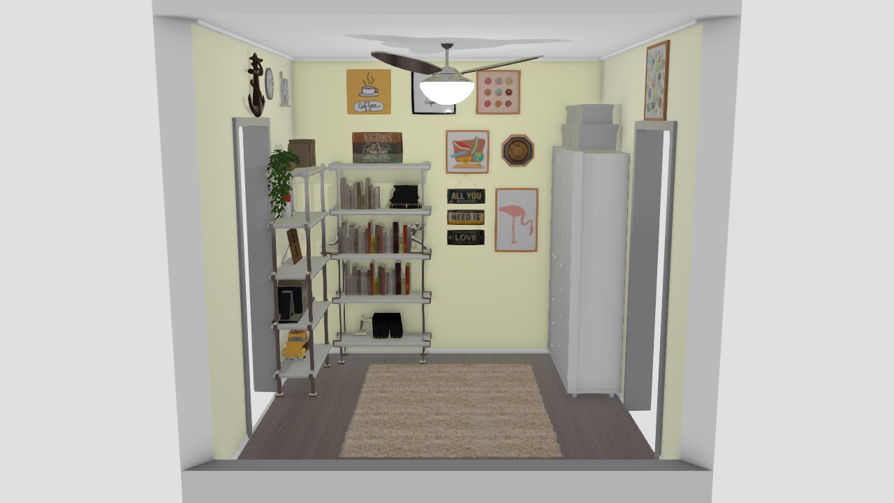 CLOSET E BIBLIOTECA