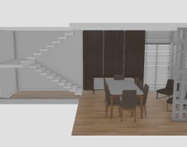 projeto sala de jantar com varanda