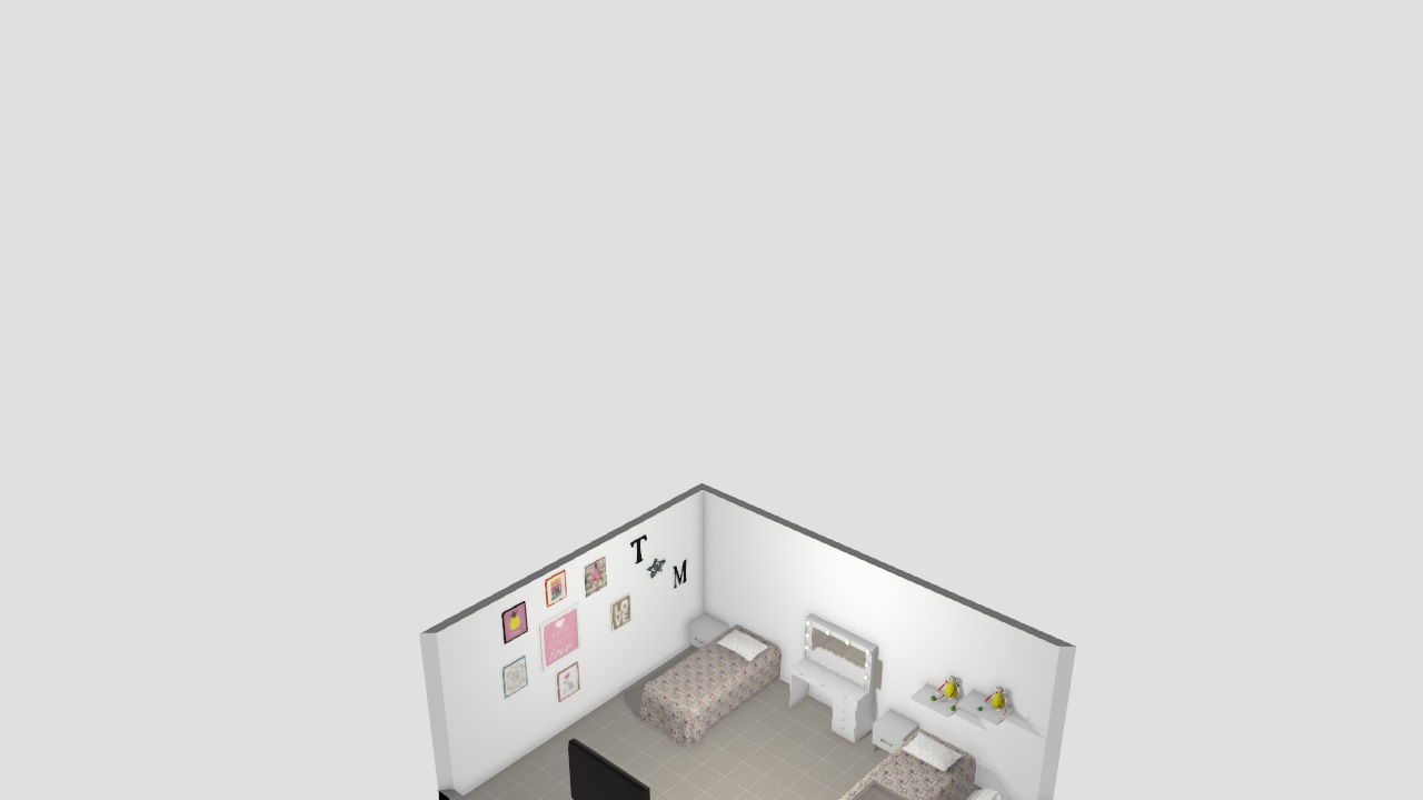 quarto para irmãs