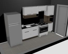 Cozinha Projeto Casa Revit